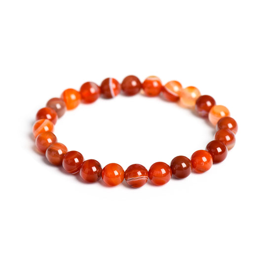 Red Agate Bracelet - Fire Element Series