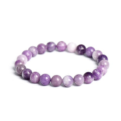Lepidolite Bracelet - Fire Element Series