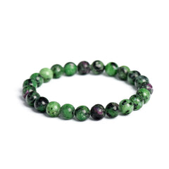 Zoisite Bracelet - Wood Element Series