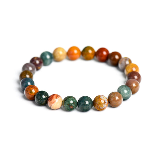 Marine Jasper Bracelet - Water Element Series