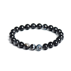 Colored Obsidian Bracelet - Water Element Series