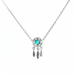 Dreamcatcher Crystal Pendant Necklaces