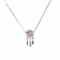 Dreamcatcher Crystal Pendant Necklaces