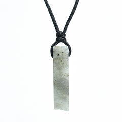 Irregular Crystal Natural Stone Rectangular Pendant/Necklace