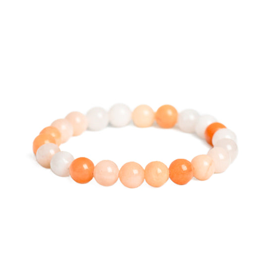 Golden Jade Bracelet - Metal Element Series
