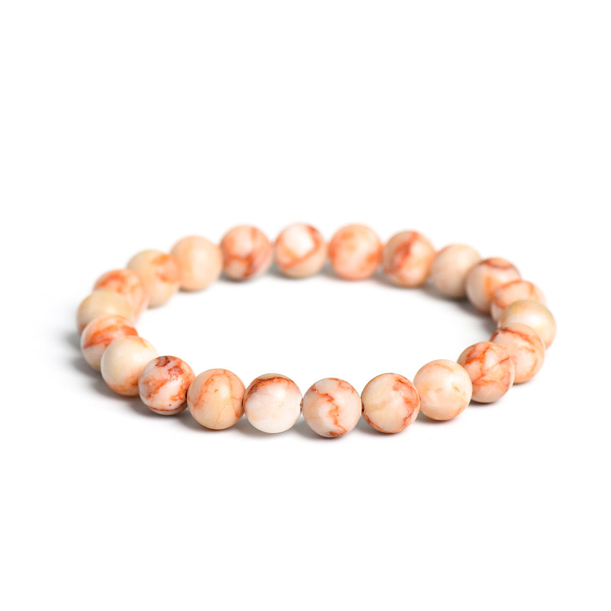 Red Grid Bracelet - Fire Element Series