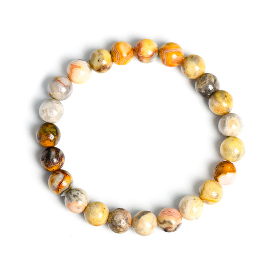 Crazy Agate Bracelet - Earth Element Series