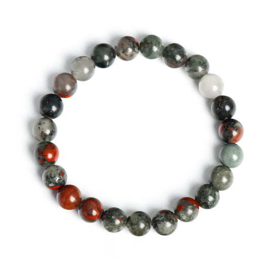African Bloodstone Bracelet - Fire Element Series